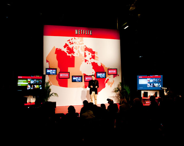 Netflix launches in Canada