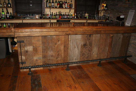 Barnwood Bar — Barn Wood Furniture - Rustic Barnwood and 