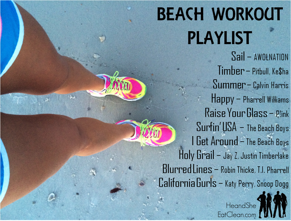 5 Day Beach Vacation Workouts for push your ABS