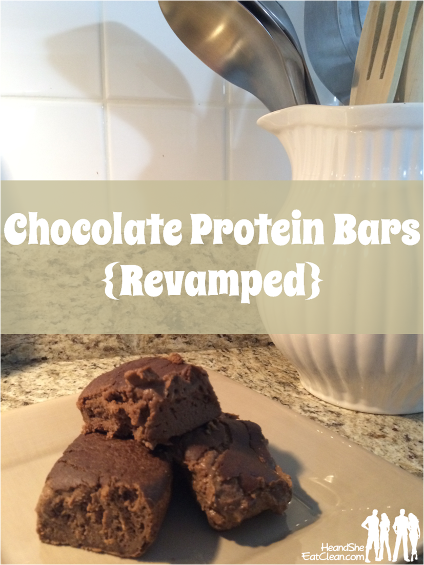 Chocolate Protein Bars Revamped