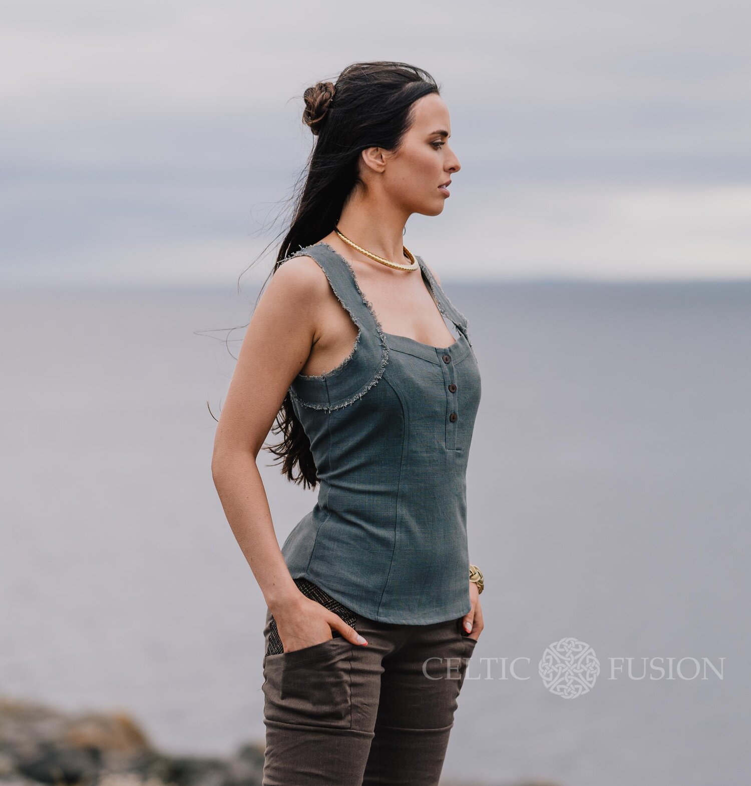 Organic Cotton Tops. Pagan Clothing Stores Online — Celtic Fusion ...