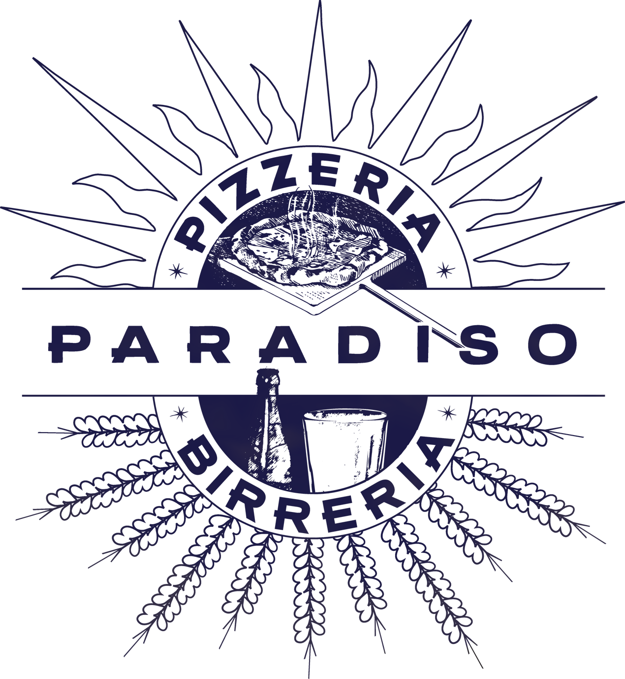 Image result for pizzeria paradiso logo