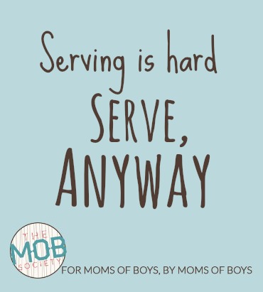 We serve people when we offer them some part of ourselves... new at the #mobsociety