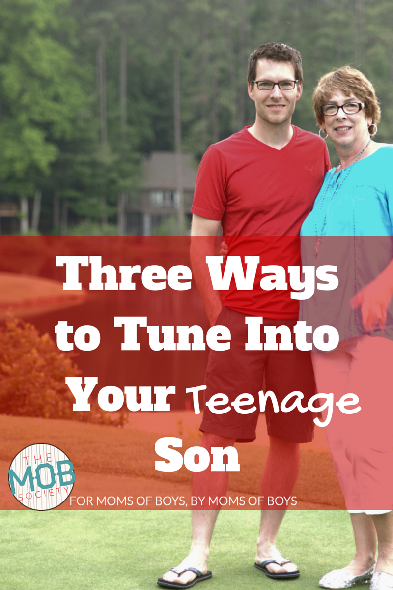 Three Ways Tune Into Teenage Son