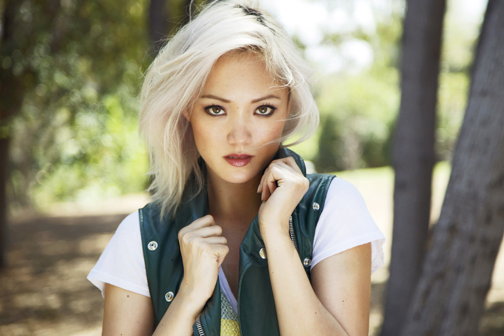 Beautiful Canadian-born French actress Pom Klementieff
