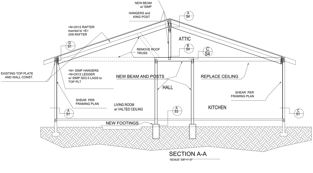 Vaulting the Ceiling Part I  Plans and Permits  Frugal 