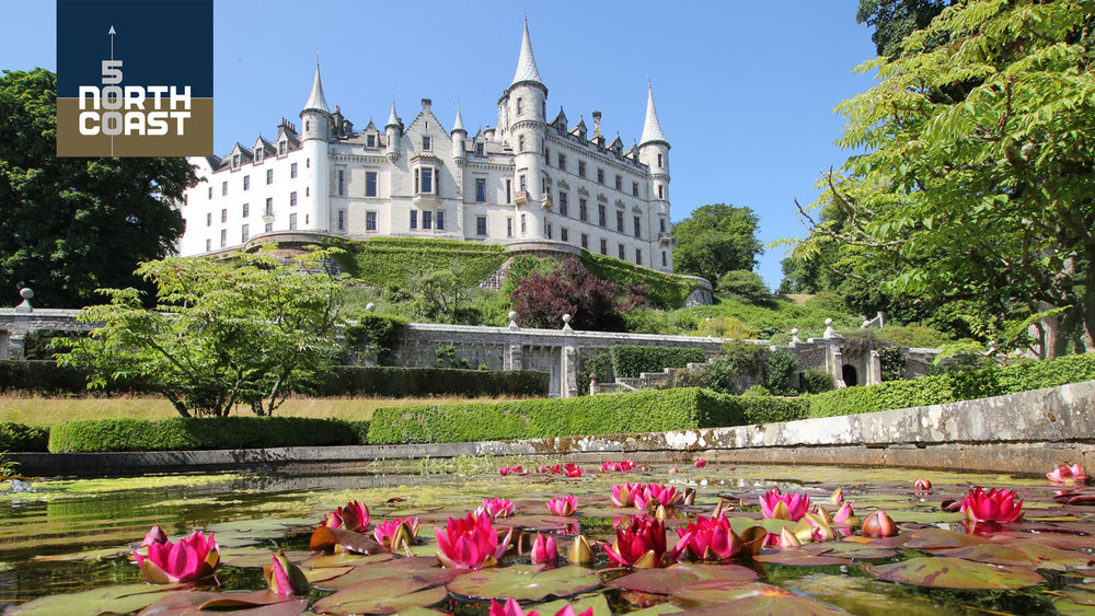 Dunrobin Castle has seen decades old visitor records smashed.
