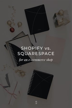 squarespace vs. shopify for an e-commerce shop
