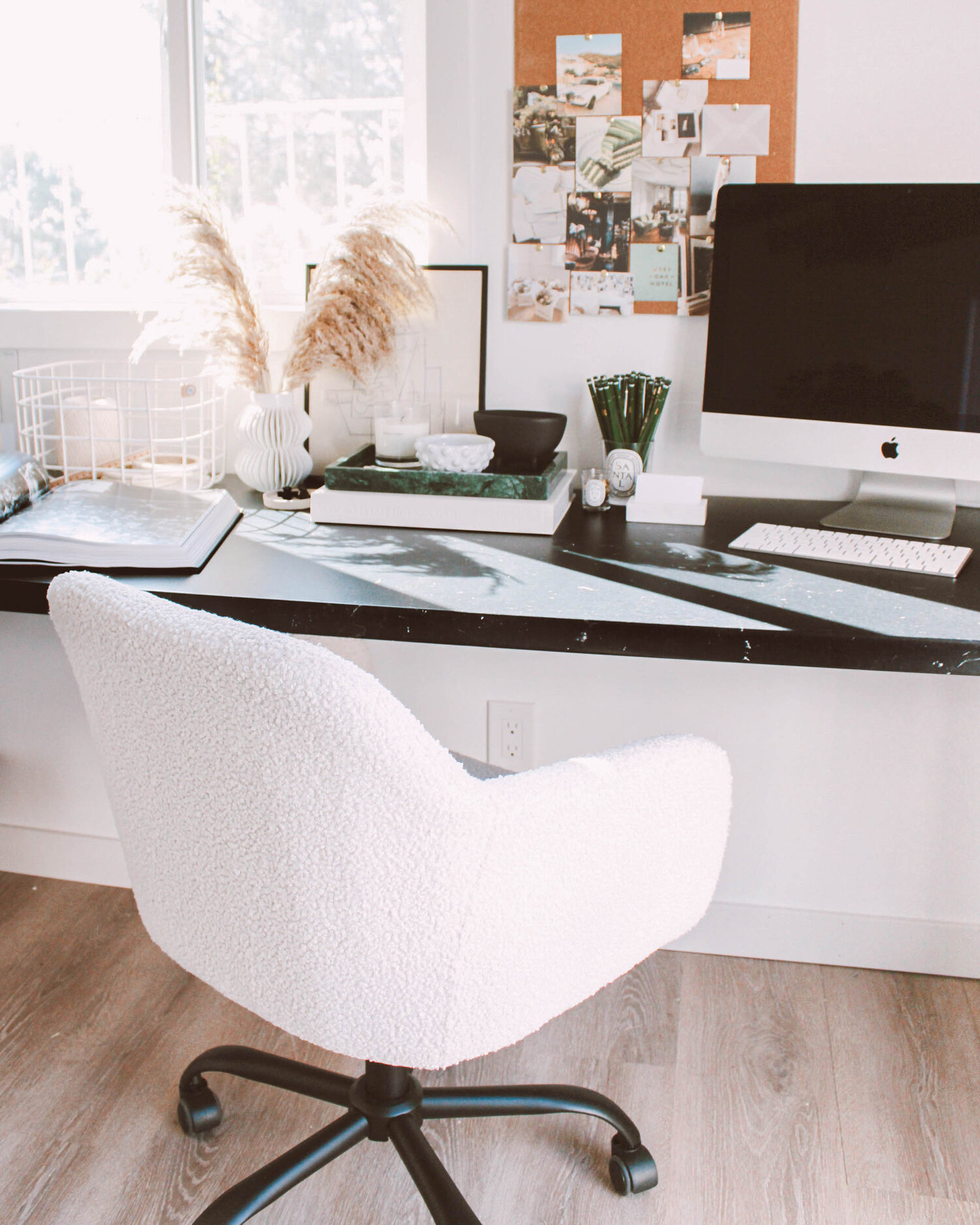 How I Built My Oversized Studio Desk — Lauren Saylor Interiors + Design ||  A Fabulous Fete Wedding Invitations + Stationery