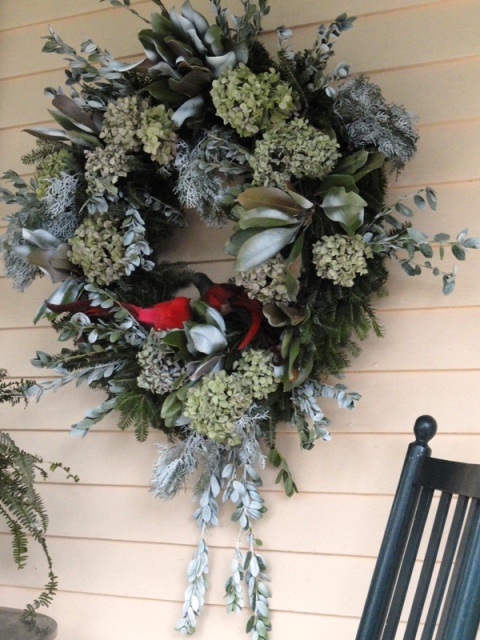 Photo of holiday wreath