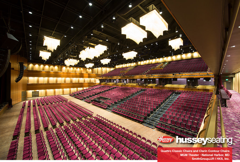 MGM National Harbor Theater — Hussey Seating Company