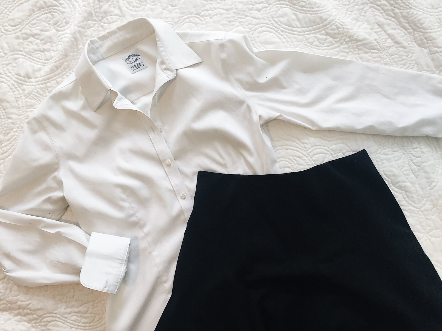 UNIFORM DRESSING | White Shirt + Black Skirt - ABOUT UNIFORM DRESSING ...