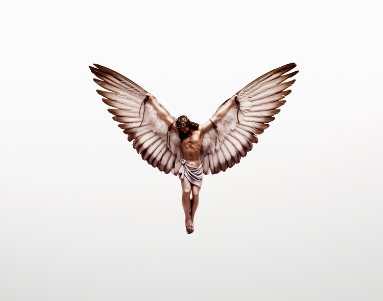Jesus with Wings