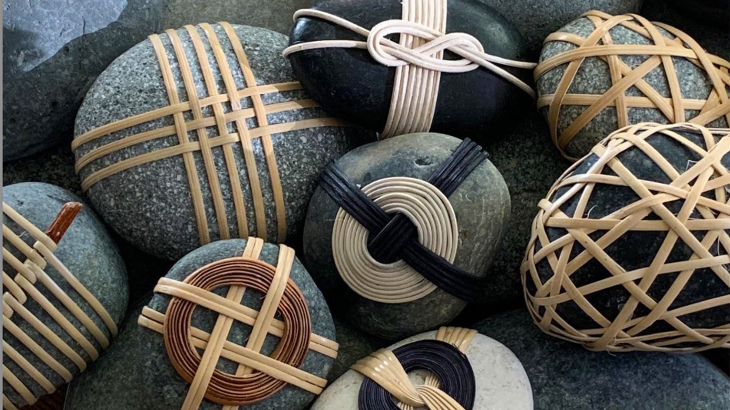 Wrapping rocks — Shiho Masuda Gift Wrapping