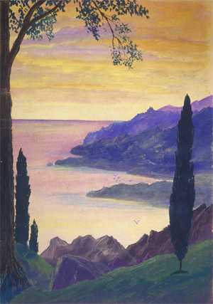 painting by cyril scott, From ImagesAttr