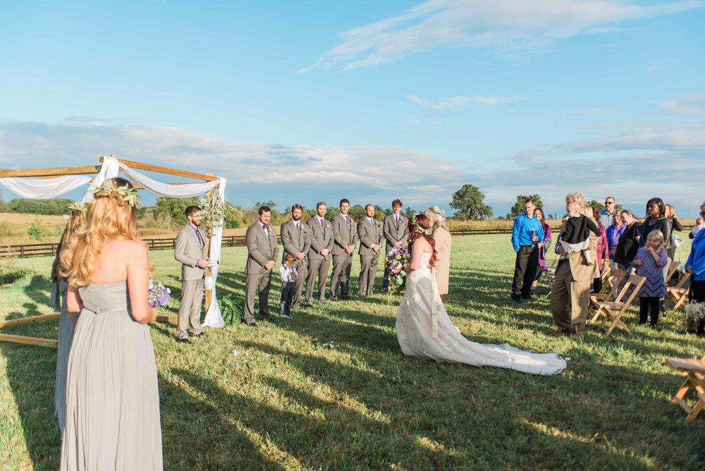 Kentucky outdoor wedding
