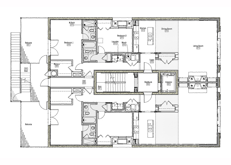 Mixed Use Midrise Evanston — Kipnis Architecture + Planning