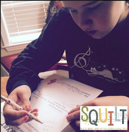 Using SQUILT in your Homeschool Morning Time
