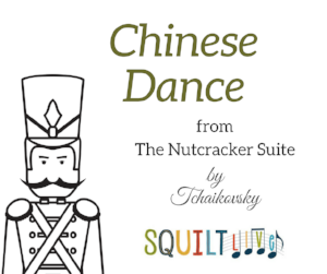  Chinese Dance from The Nutcracker -- a lesson by SQUILT LIVE! 