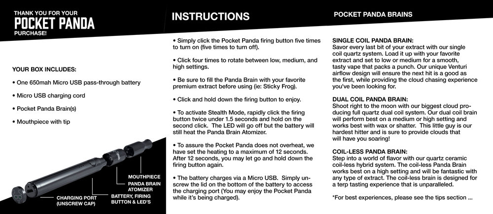 Instructions — Phat Panda Store