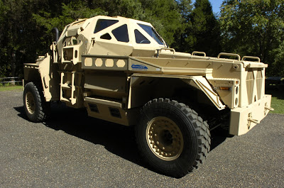 Ultra APV was an ONR-funded project to develop a concept vehicle that illustrated design and technology options for increased survivability in future vehicles.