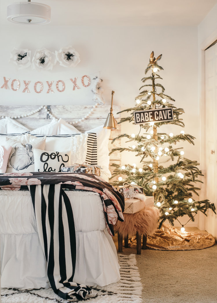 Christmas Decor Ideas - House of Five - Girls Kids Room Beddys