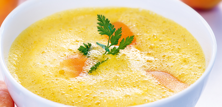 Karotten-Ingwer-Cremesuppe - QimiQ