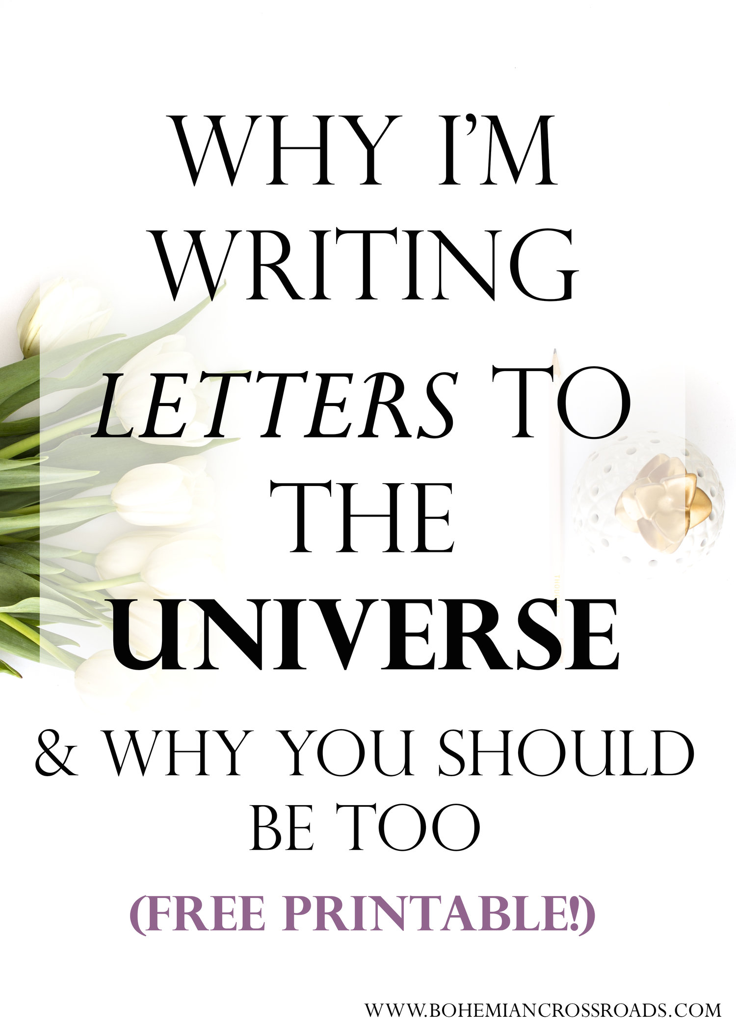 Manifesting Through Letters To The UNIVERSE - Law of Attraction