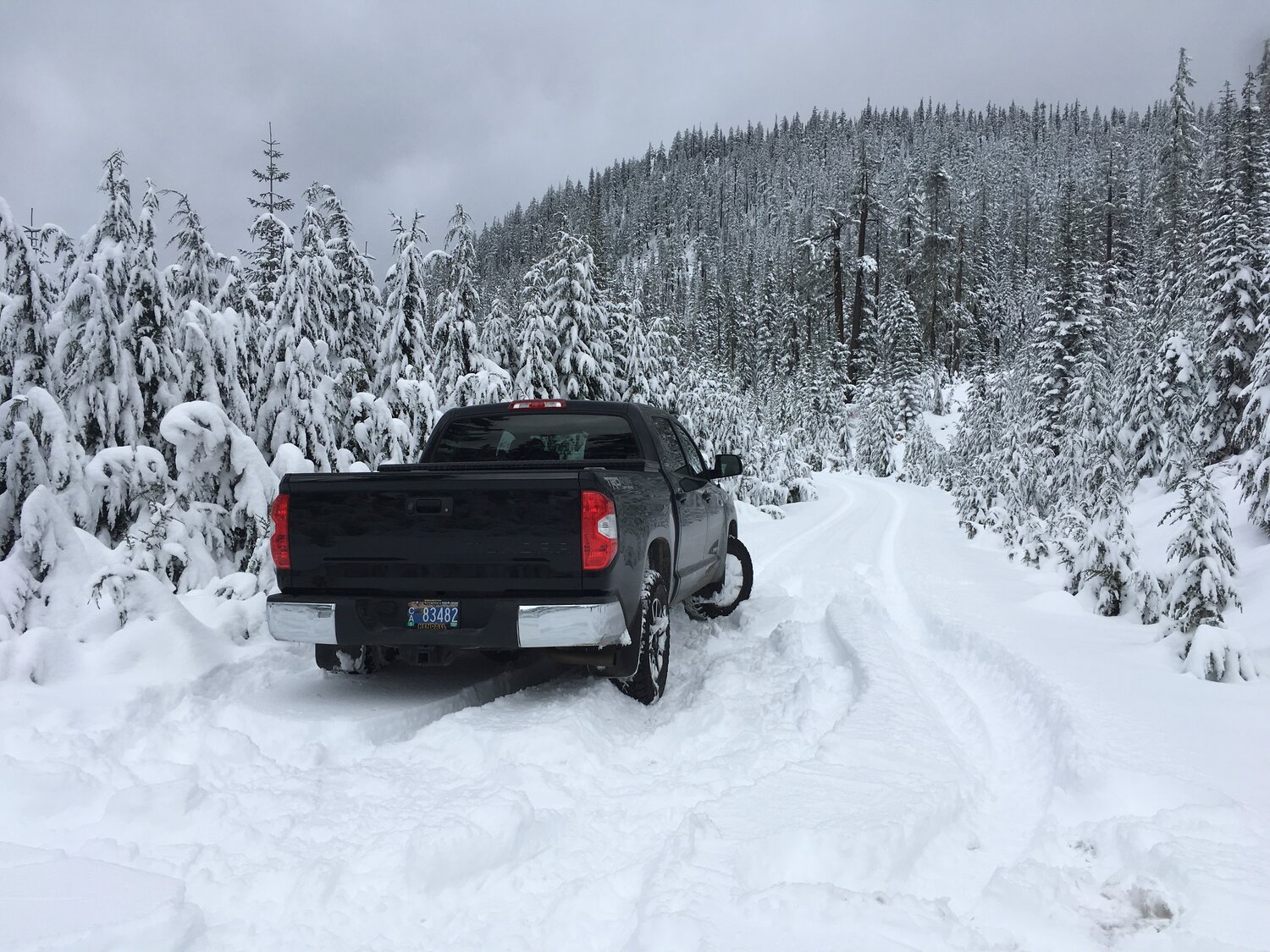 How to drive off-road in deep snow — CalifOregonia