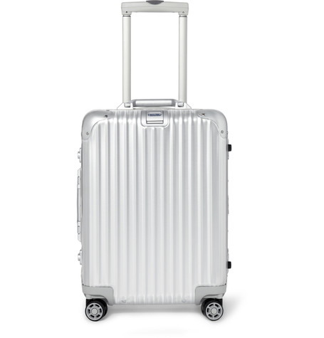 Classic Rimowa aluminum carry-on - TRAVEL GIFT IDEAS - THE ULTIMATE GIFT LIST FOR MODERN MEN