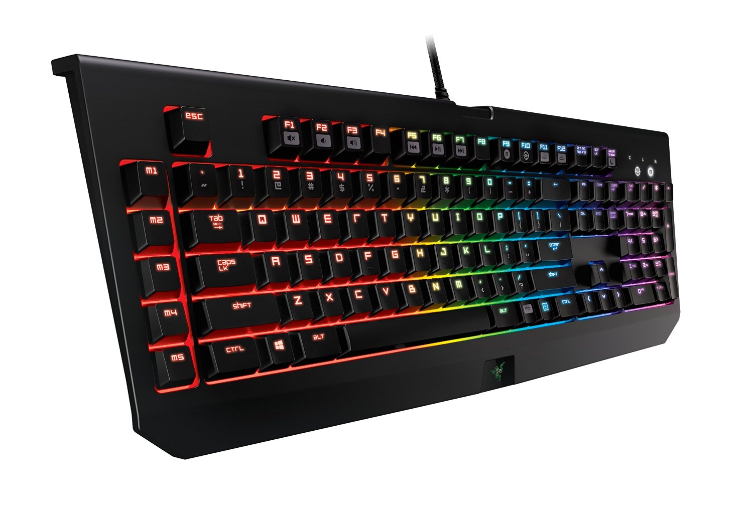   Razer BlackWidow Chroma Clicky Mechanical Gaming Keyboard - Fully Programmable and 5 Macro Keys - GAMING GIFT IDEAS - THE ULTIMATE GIFT LIST FOR MODERN MEN