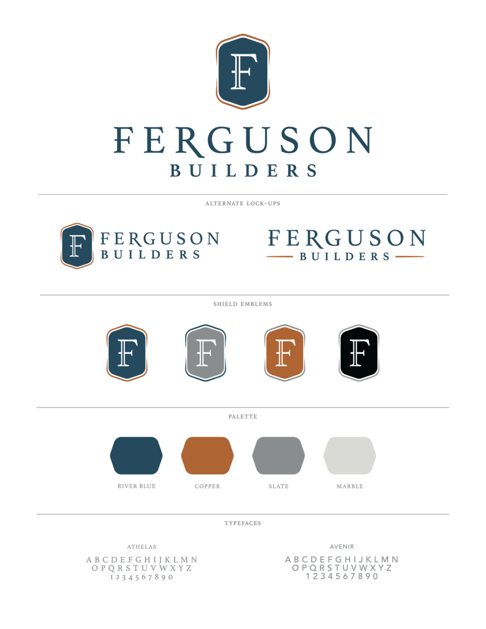 New Brand Design For Ferguson Builders LLC LUTE And HARP
