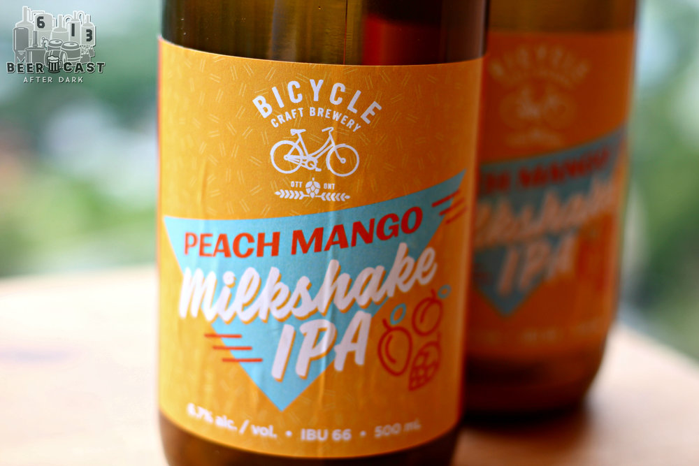 Peach Mango Milkshake IPA from Bicycle Craft Brewery