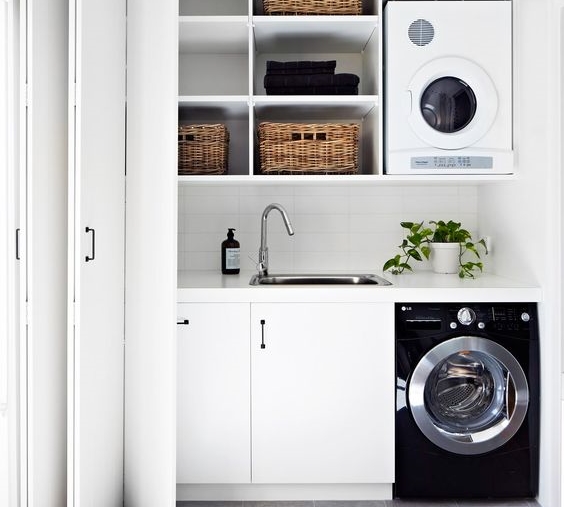 40 Small Laundry Room Ideas and Designs — RenoGuide - Australian ...