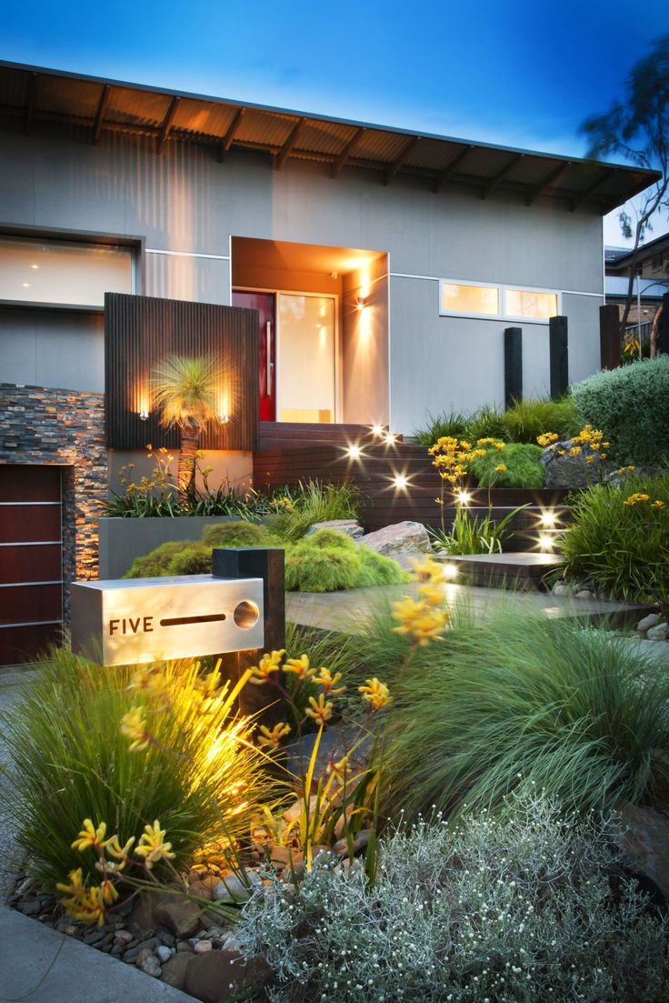 50 Modern Front Yard Designs and Ideas — RenoGuide ...
