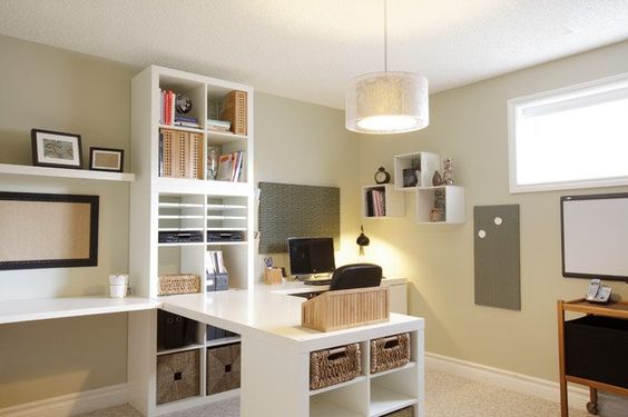 Home Office Ideas Pinterest