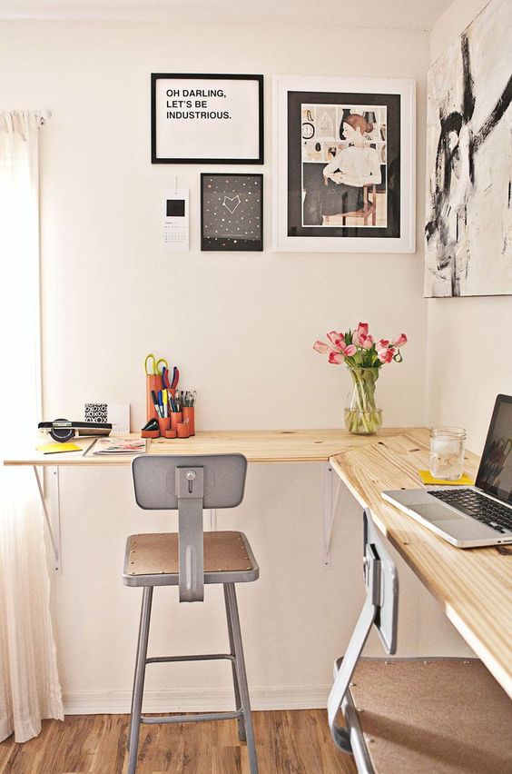 Home Office Ideas With 2 Desks