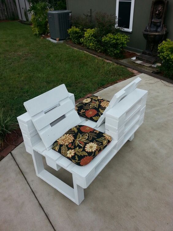 two seater garden chair