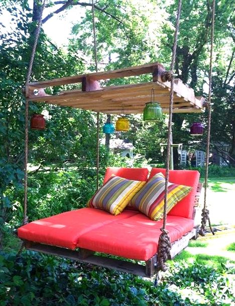 garden bed swing