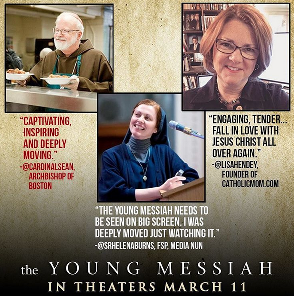 From The Young Messiah"'s Instagram promotional images
