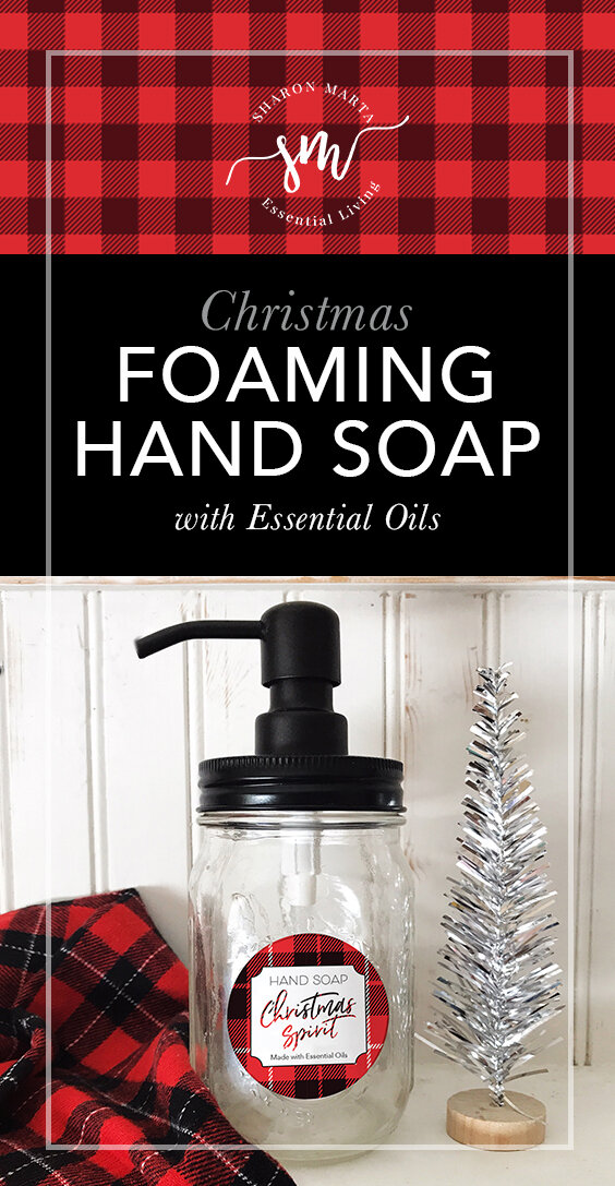 Diy Foaming Hand Soap With Essential Oils Sharon Marta