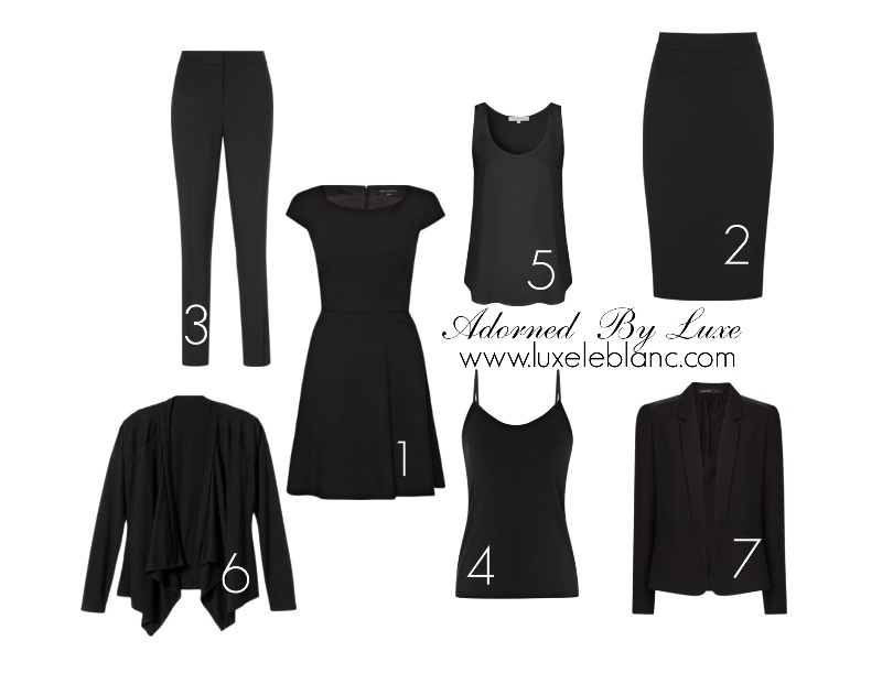 Glam Guide: How to Build an All Black Wardrobe for Work — Luxe LeBlanc ...
