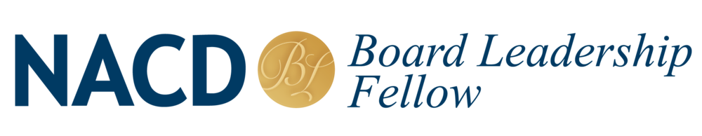 Image result for NACD board leadership fellow logo