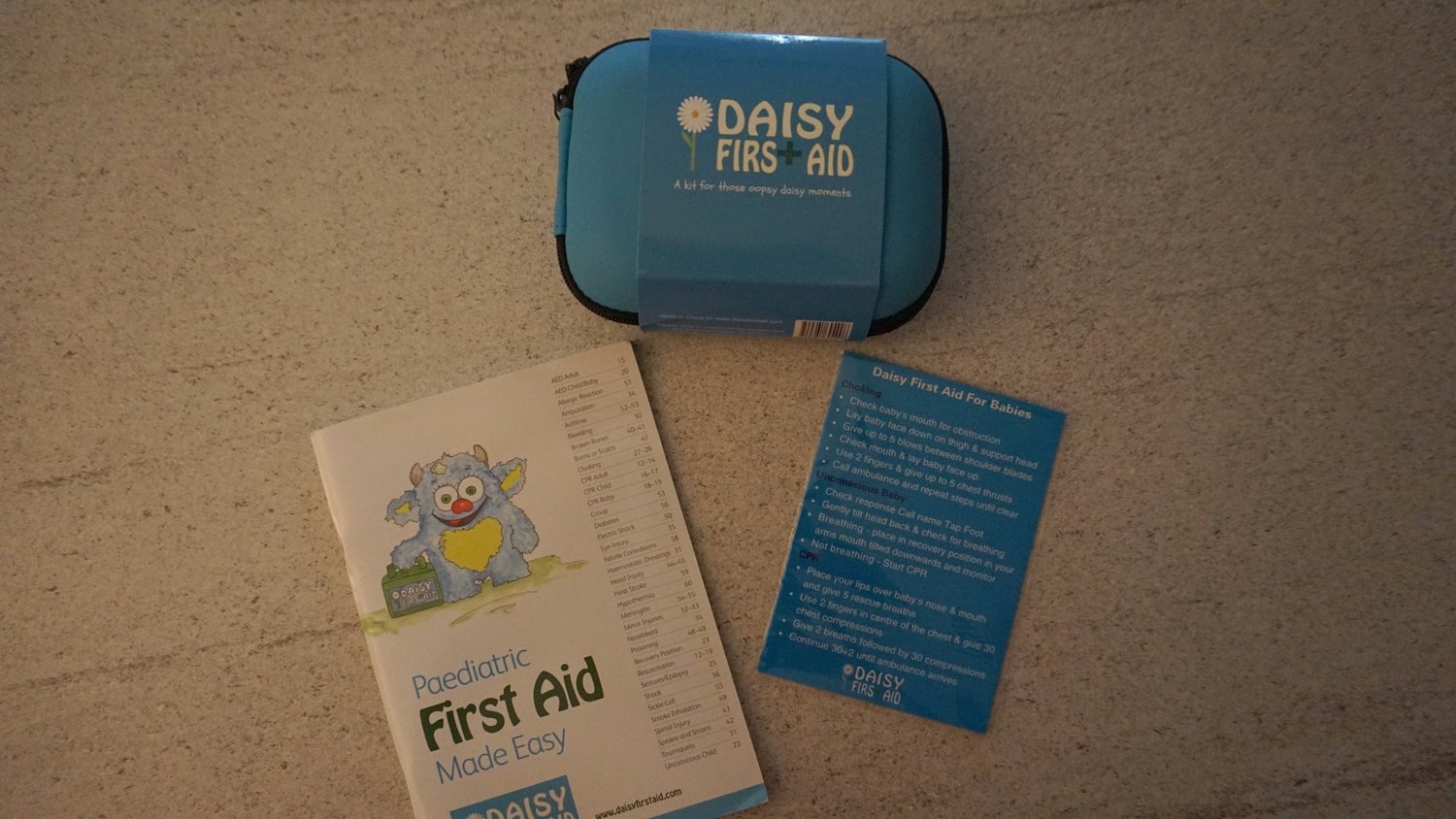 THE DAISY FIRST AID KIT - THE PERFECT SIZE FOR A NAPPY BAG