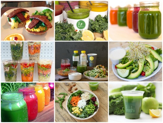 18 Places to Eat Healthy in 2015: Juice Bars, Restaurants, Organic