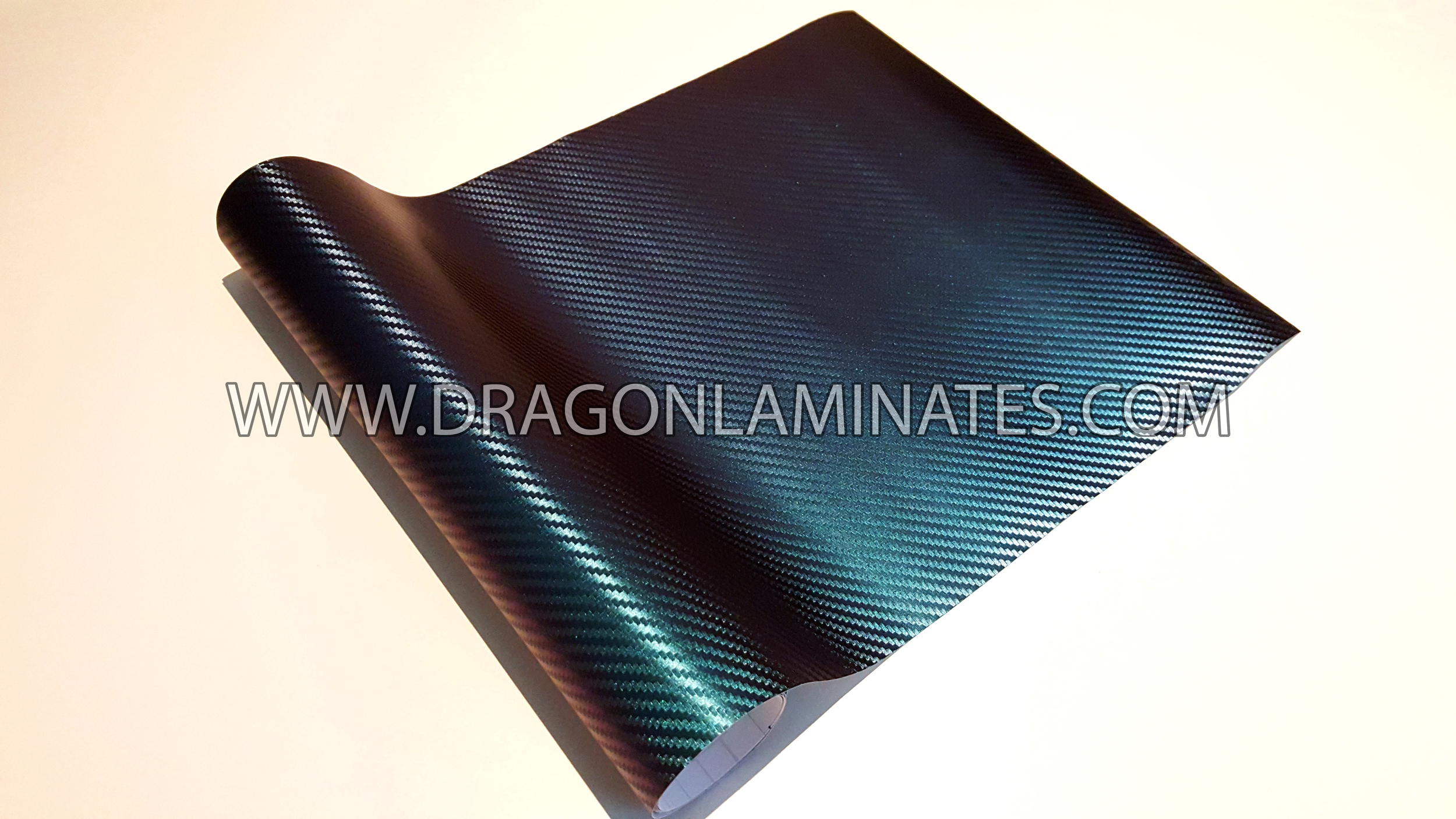 Teal Purple Chameleon Carbon Fiber Wrap Dragon Laminates