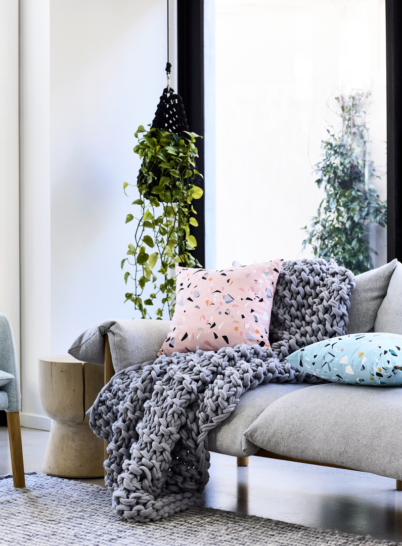 Rebecca Judd Loves Home Republic Terrazzo Cushions $59.95ea  