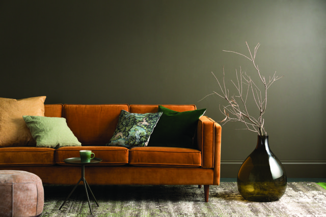 Haymes Interior Expressions low sheen acrylic in Keystone - part of the ‘Strata’ collection