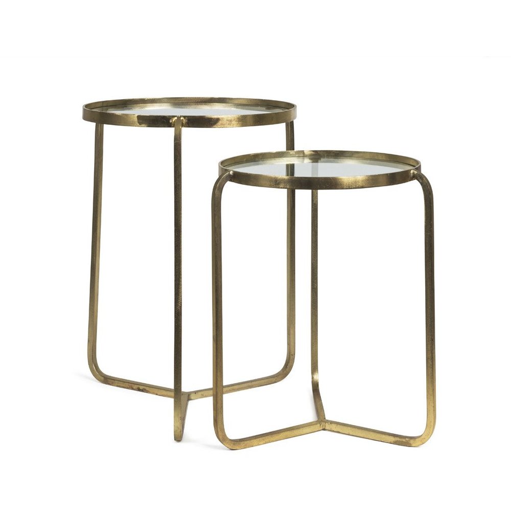 Nathan & Jac - Brass Nest Coffee tables - SHOP