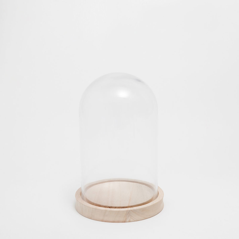 Decorative Vase with wooden base - Zara Home $69.95